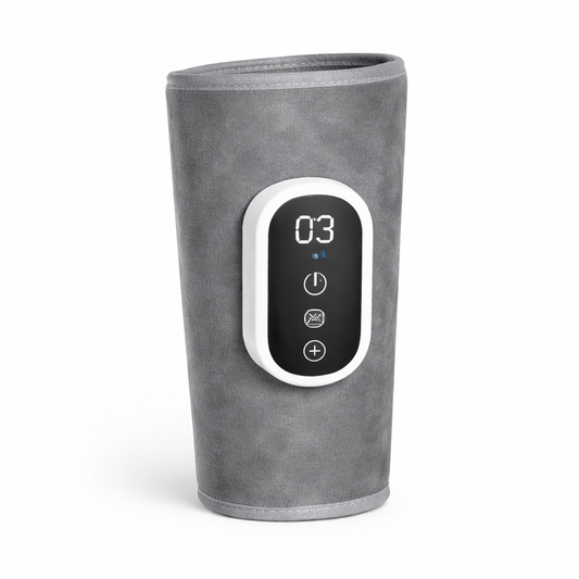 Masseur de Mollet à Compression d’Air Sans Fil avec Chaleur Réglable – 3 Modes